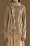MUTEDANCE cashmere sweater MD23FW99 bare color PM92